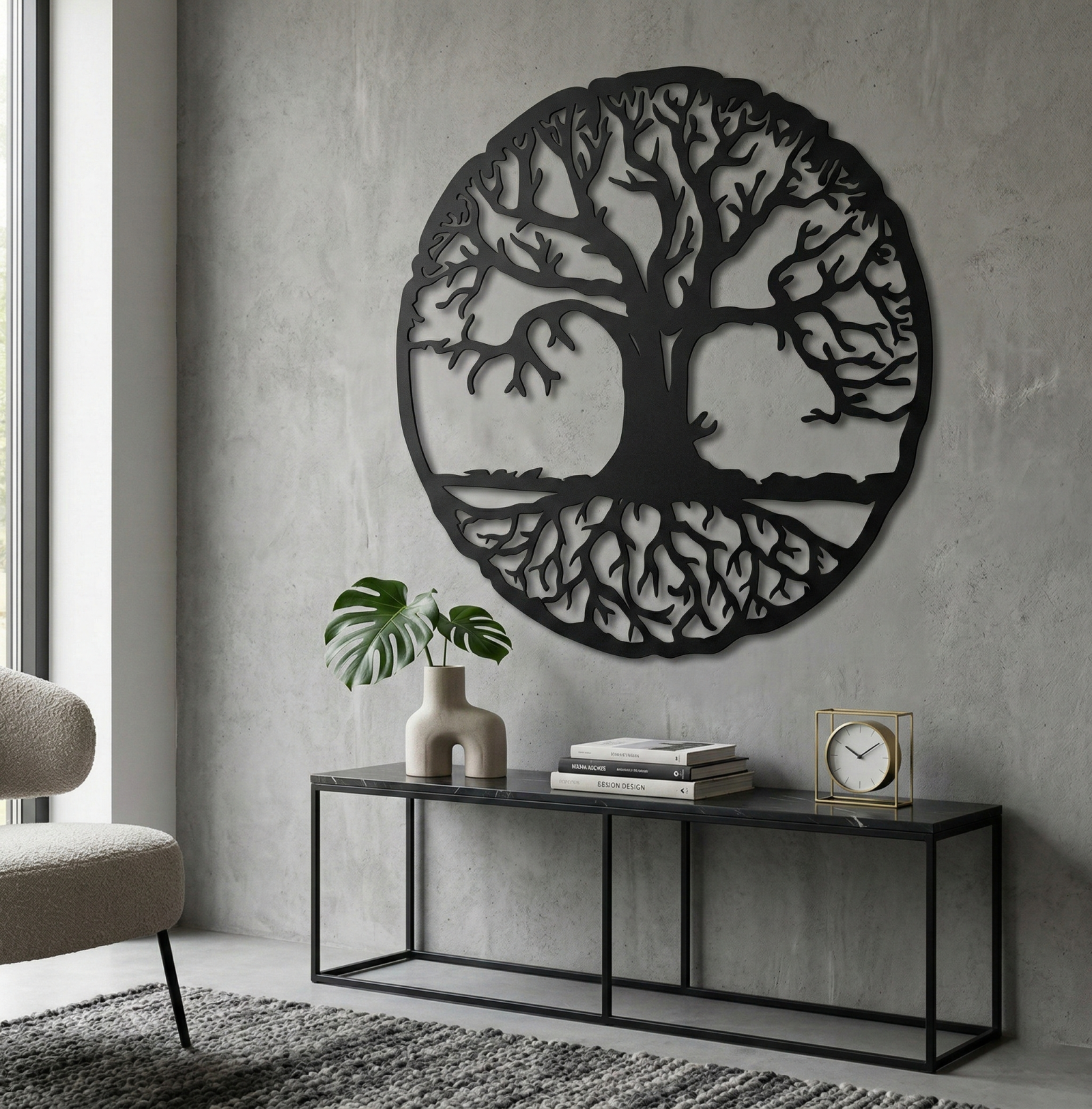 Tree of Life Metal Wall Art – Luxury Statement Décor