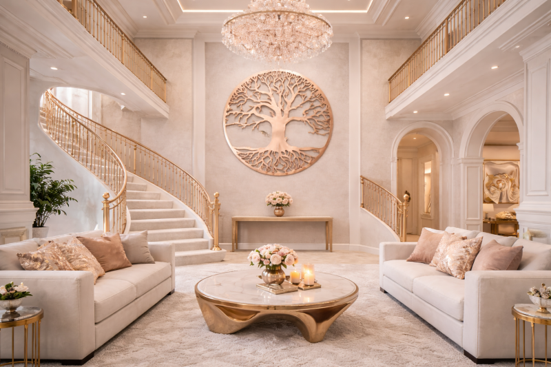 Tree of Life Metal Wall Art – Luxury Statement Décor